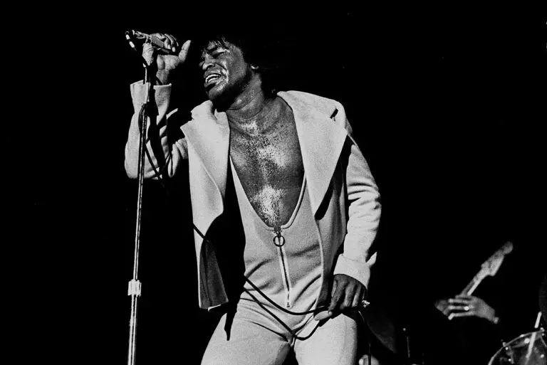 James Brown und die berühmten Flammen