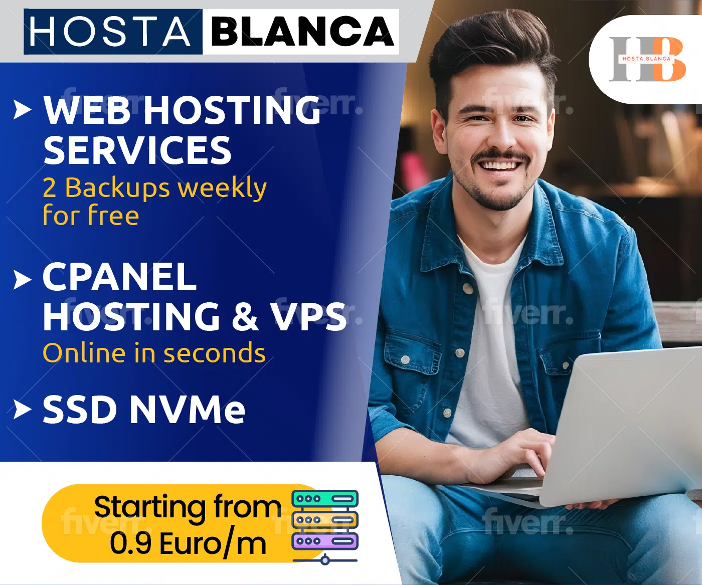 Hosta Blanca web hosting