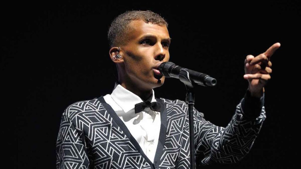 Stromae biography portrait — Belgian singer and songwriter.